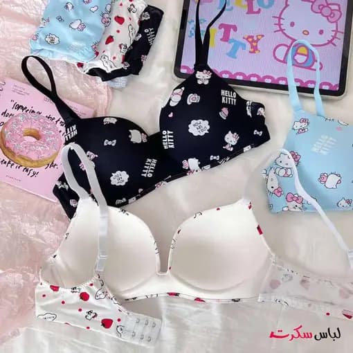 لباس زیر ست کیتی اسفنجی ls5089 — تصویر ۳