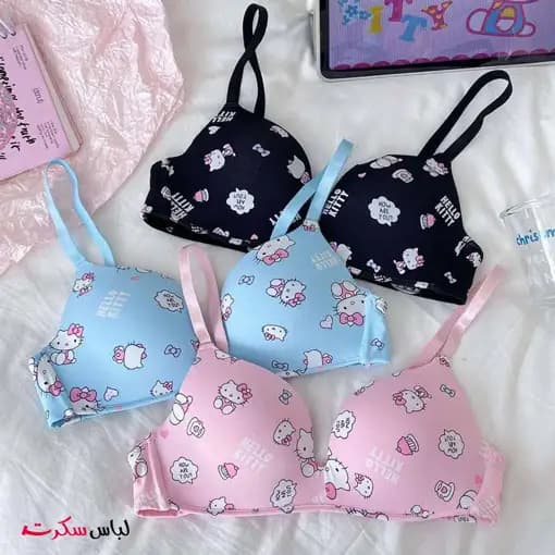 لباس زیر ست کیتی اسفنجی ls5089 — تصویر ۵