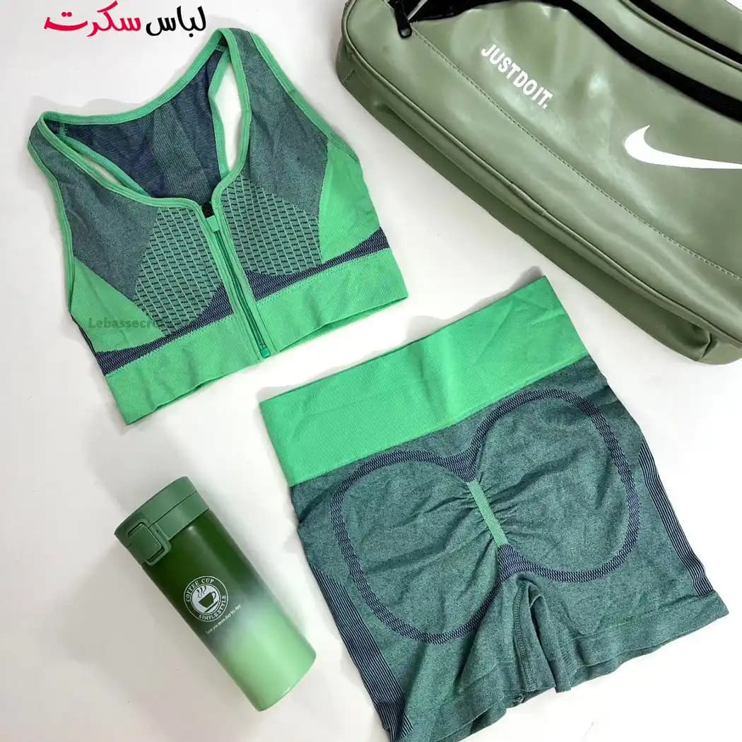 نیمتنه شورتک ورزشی حرفه ای ls5050 — تصویر ۳