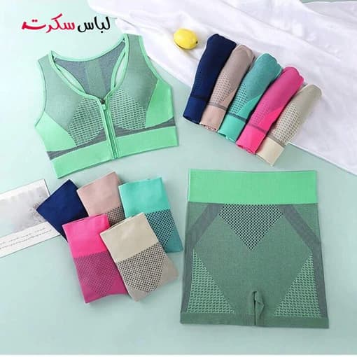نیمتنه شورتک ورزشی حرفه ای ls5050 — تصویر ۲