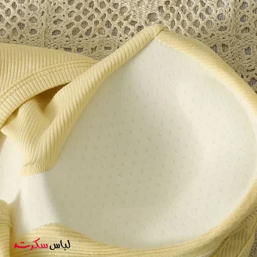 کراپ تاپ کبریتی کاپ دار ls2065 — تصویر ۷