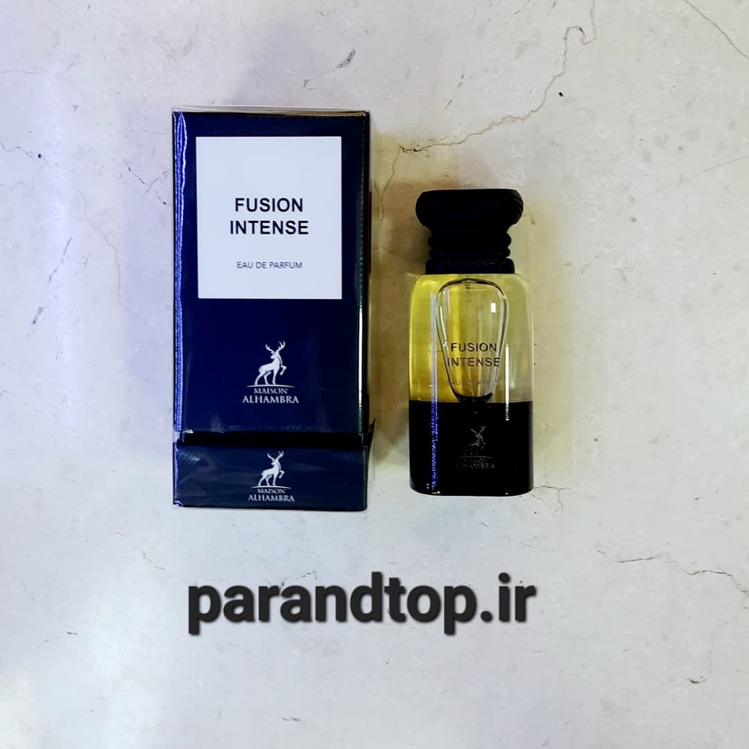 ادکلن الحمبرا فاسیون اینتنس ALHAMBRA FUSION INTENSE (حجم 80 میل)