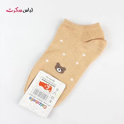 جوراب مچی زنانه عروسکی j074 — تصویر ۱۱