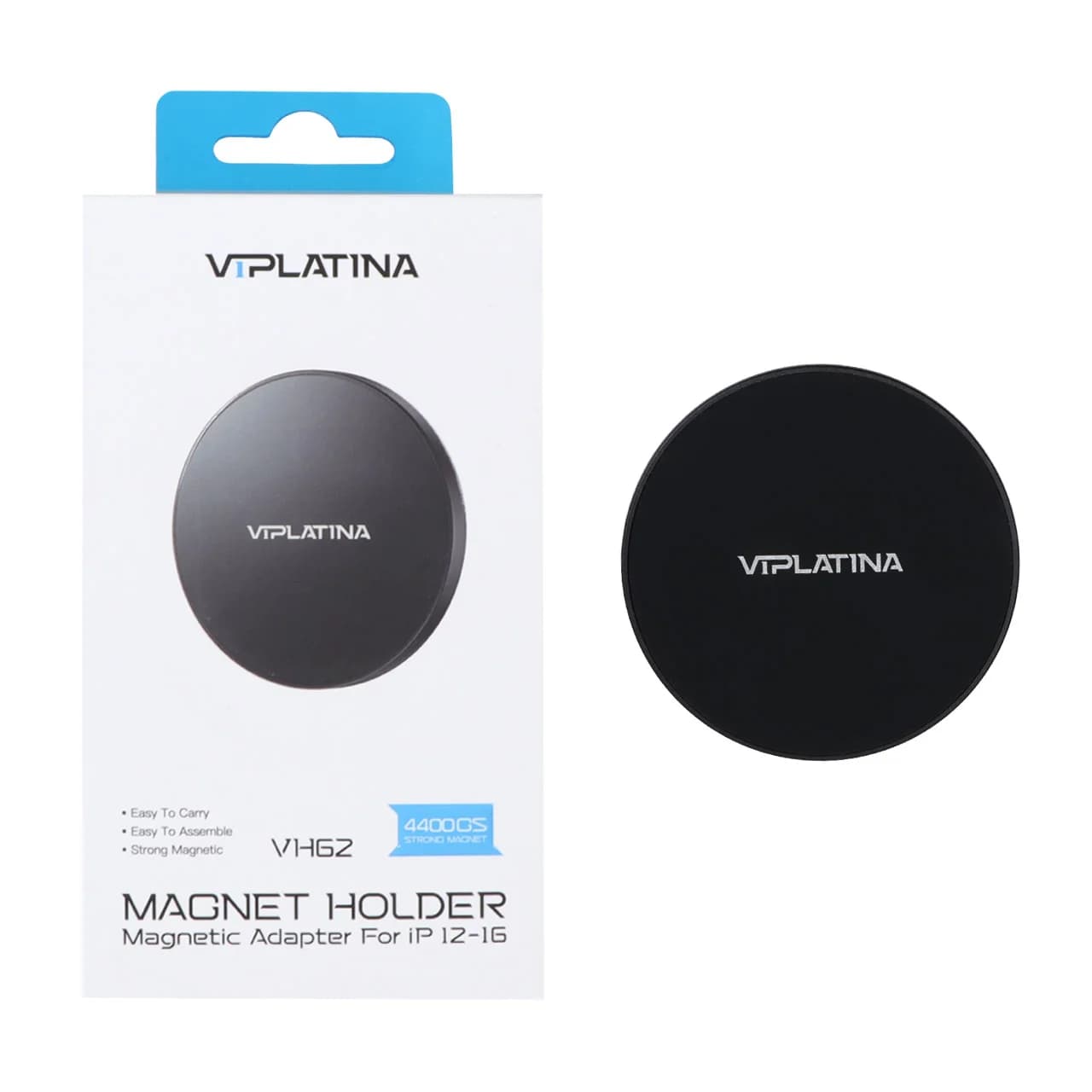 هولدر مگنتی گوشی موبایل VIPLATINA مدل VH62 – مشکی