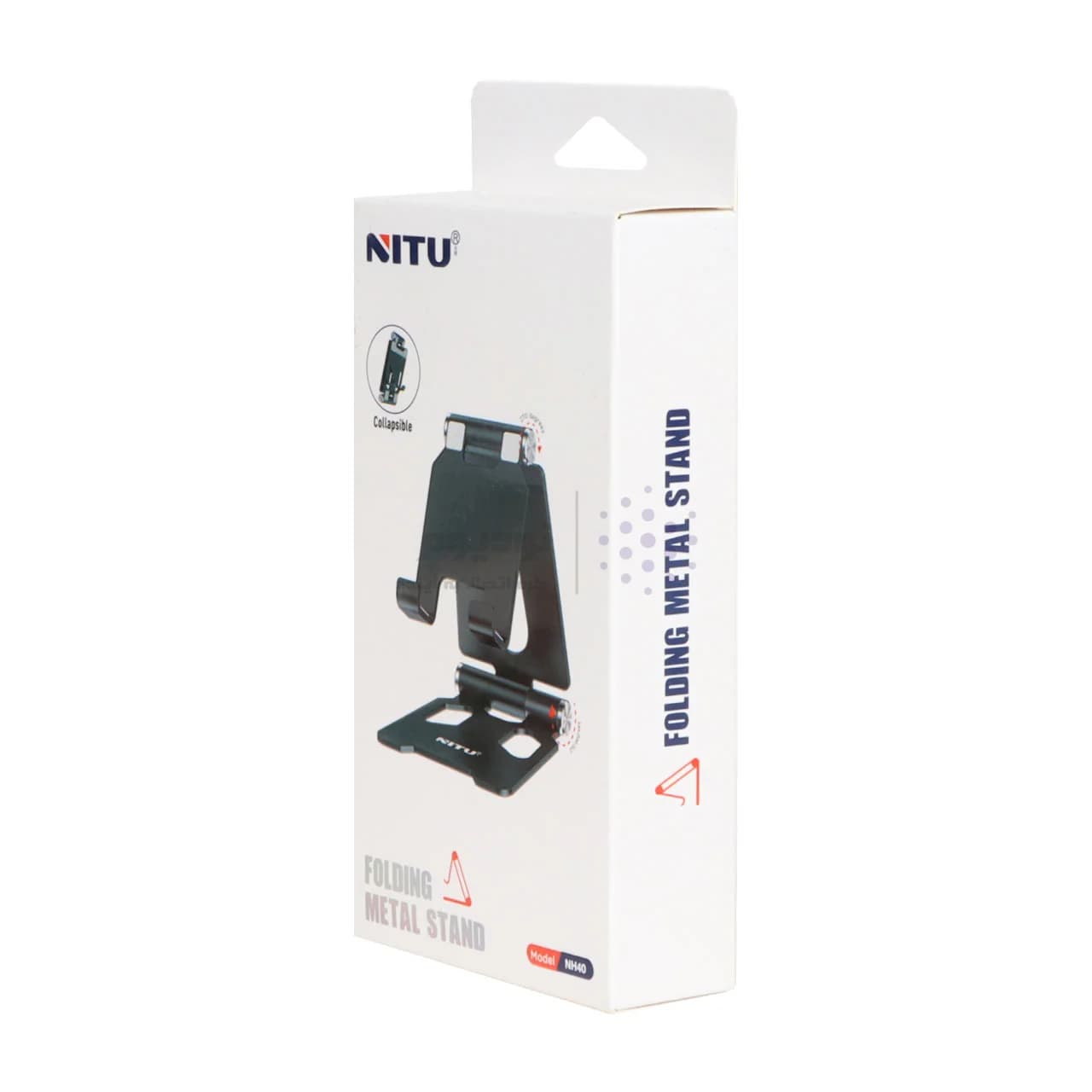 هولدر گوشی موبایل پایه دار رومیزی NITU مدل NH40 – مشکی — تصویر ۴