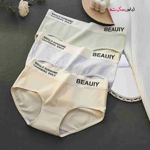 شورت نخی زنانه بسته 3عددی ls506