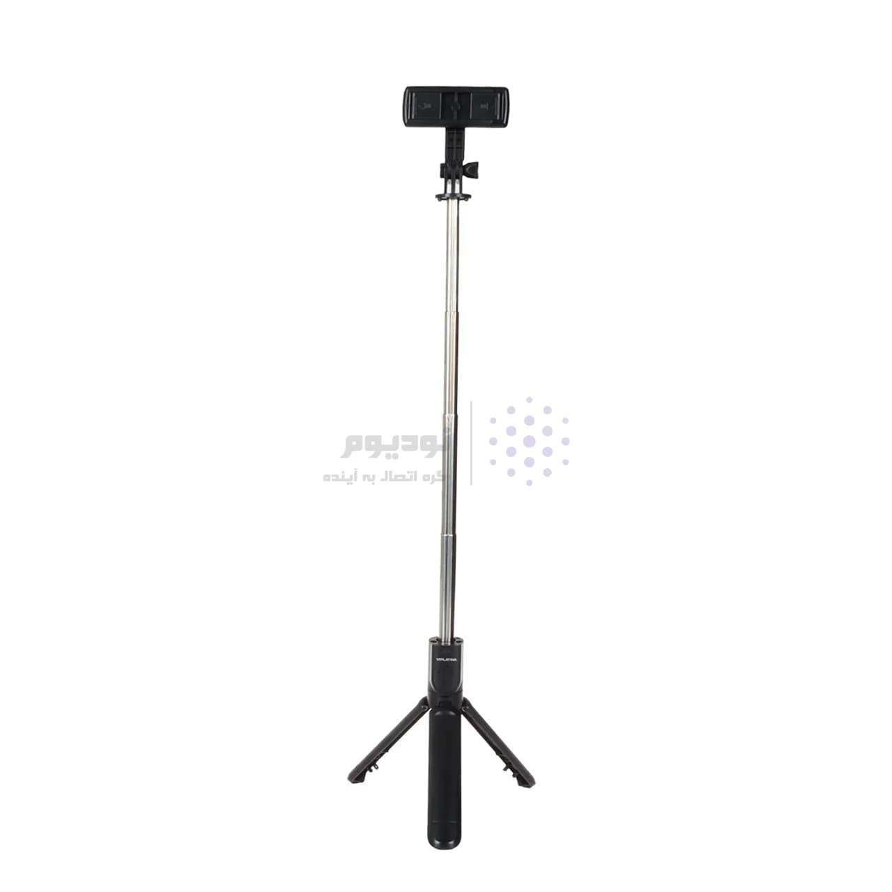 مونوپاد و سهپایه نگهدارنده گوشی موبایل VIPLATINA مدل VF12 ، ریموتدار، ارتفاع 67 سانتیمتر – رنگ مشکی — تصویر ۱۲
