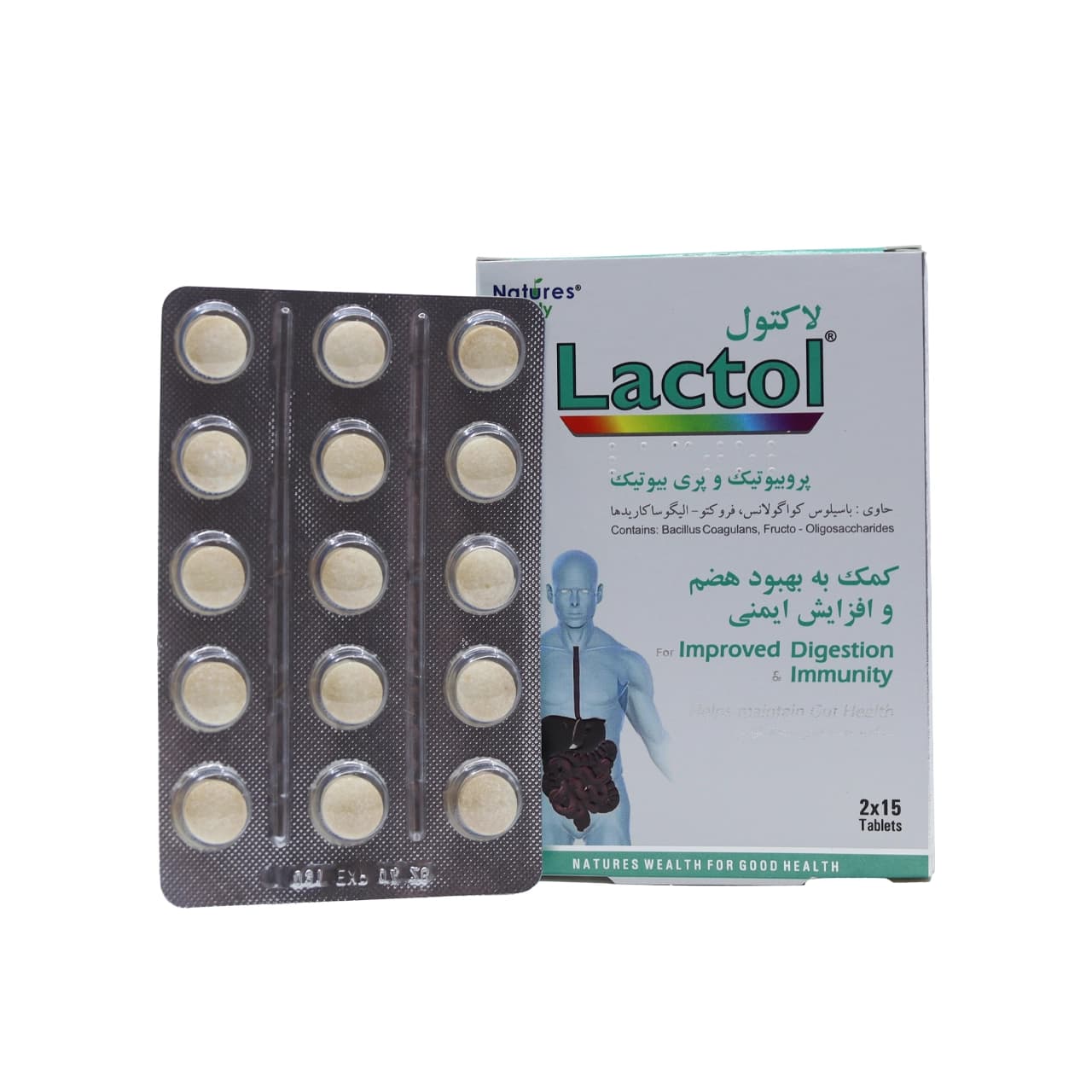 قرص لاکتول نیچرز اونلی 30 عدد