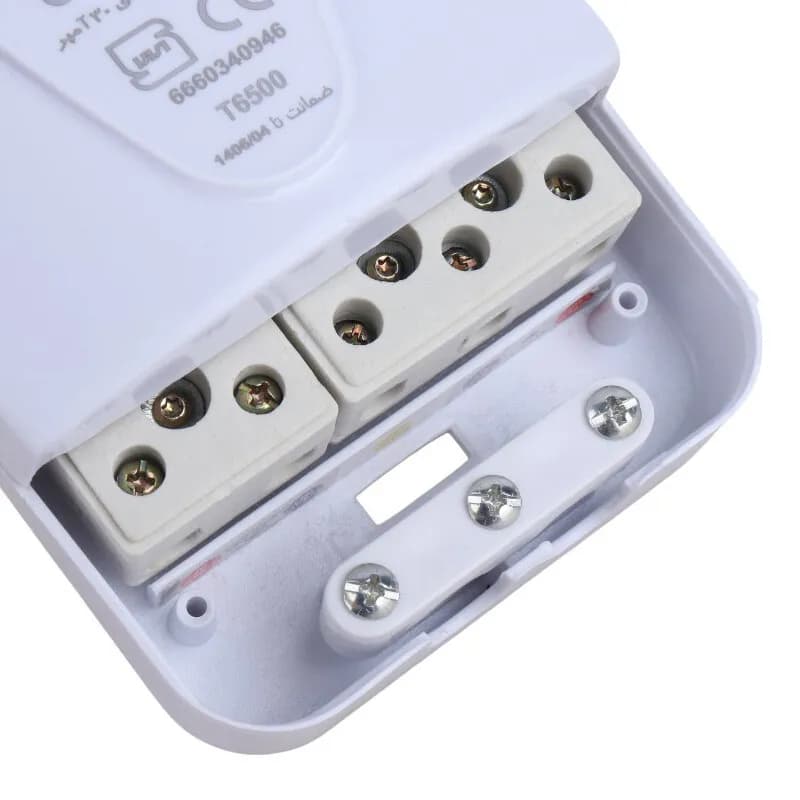 محافظ ولتاژ پشت کنتور دیجیتال 30 آمپر امگا مدل T6500 — تصویر ۱۰