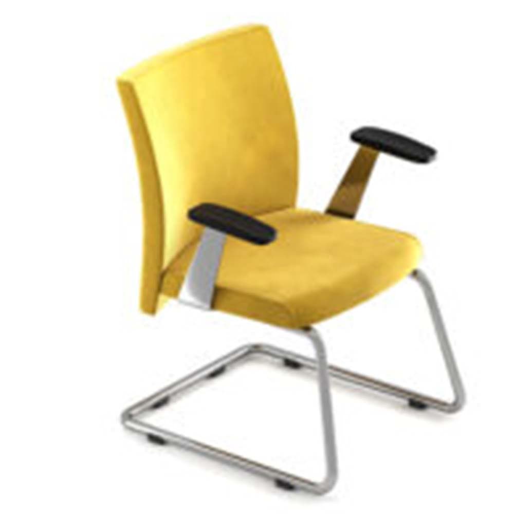 صندلی کنفرانسی پوشش چرم مدل CC-101-03 هلگر