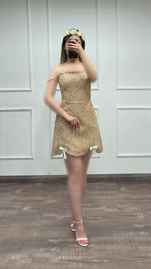 ماکسی مجلسی زنانه Ad04 Style — تصویر ۵