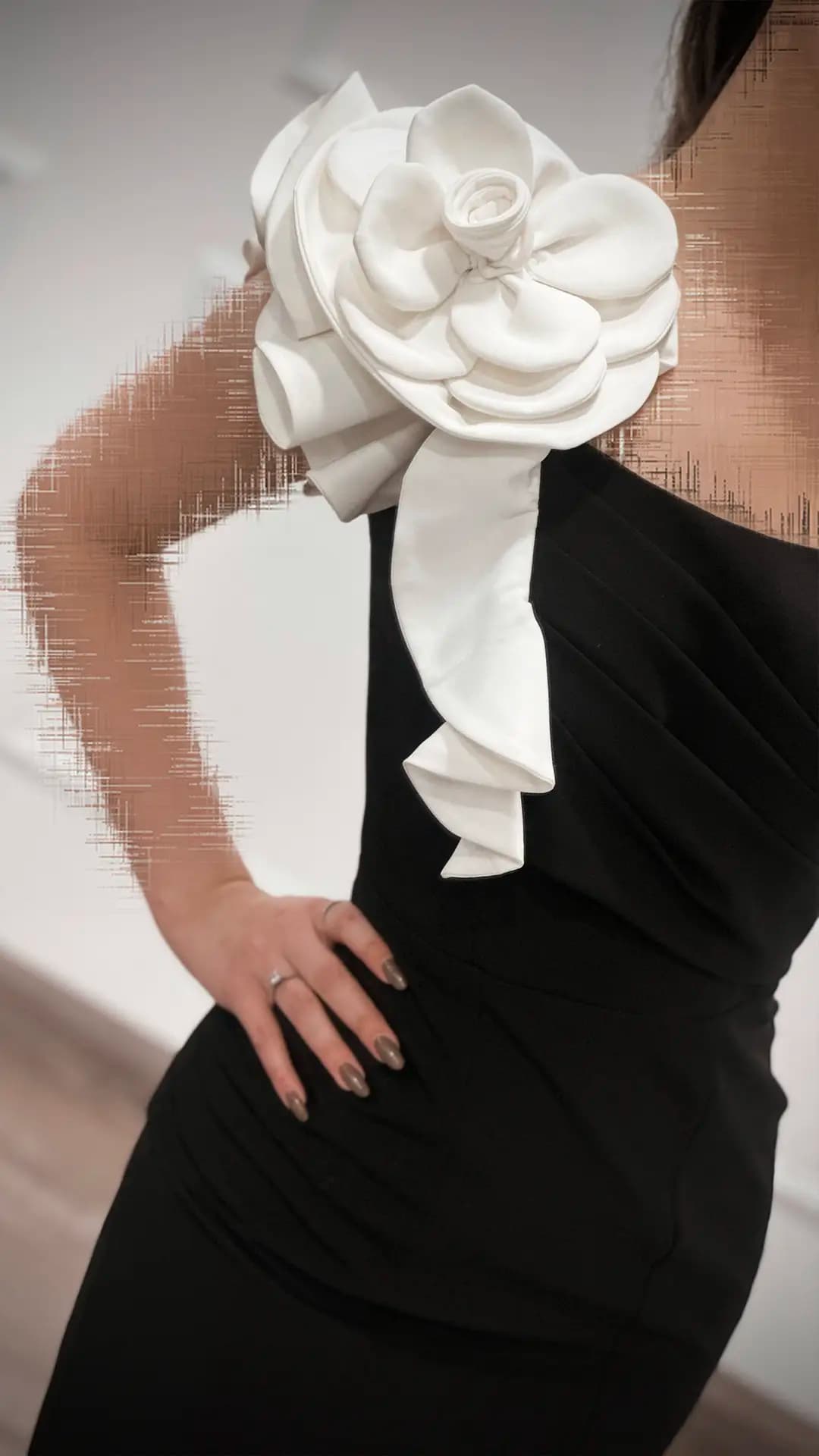 لباس مجلسی زنانه لافم | 855 La Femme — تصویر ۵