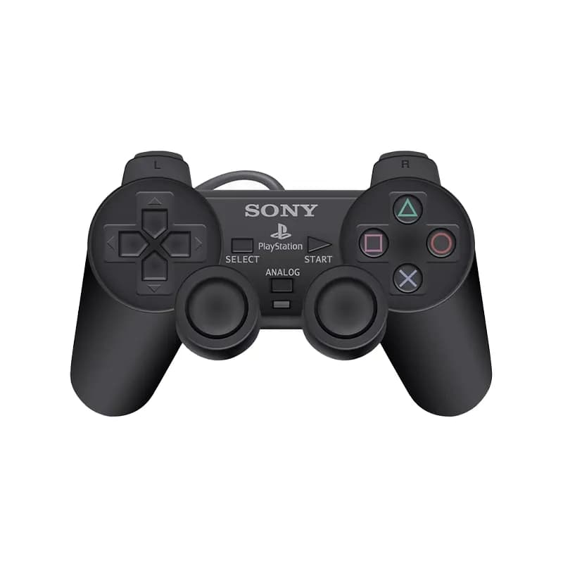 دسته بازی سیم دار سونی Playstation 2 – قیری مشکی
