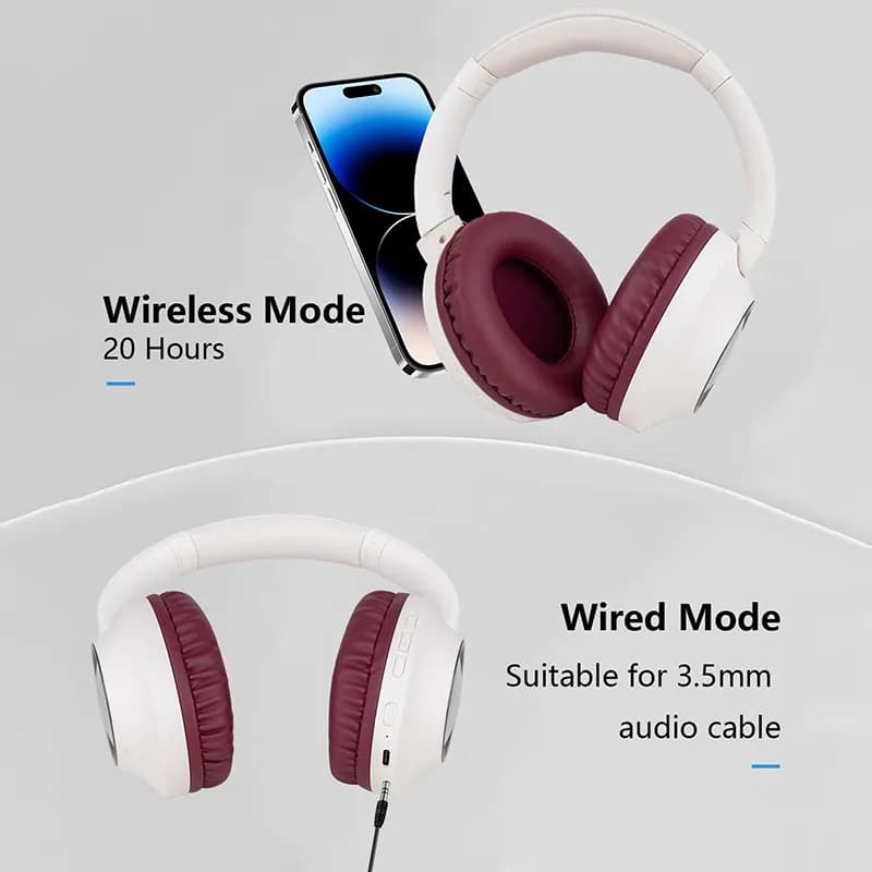 هدفون بی سیم نیا مدل NIA NX500M — تصویر ۳