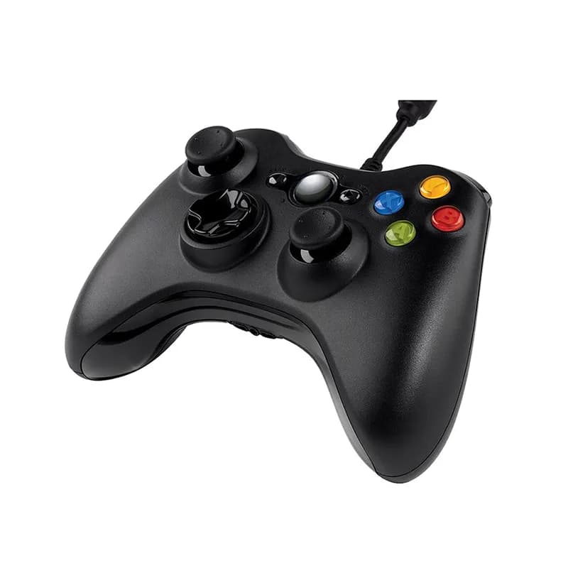 دسته بازی کامپیوتر سیم دار طرح XBOX 360 مدل HS-122 — تصویر ۹