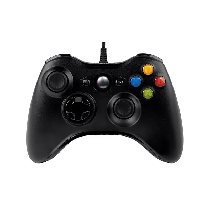 دسته بازی کامپیوتر سیم دار طرح XBOX 360 مدل HS-122
