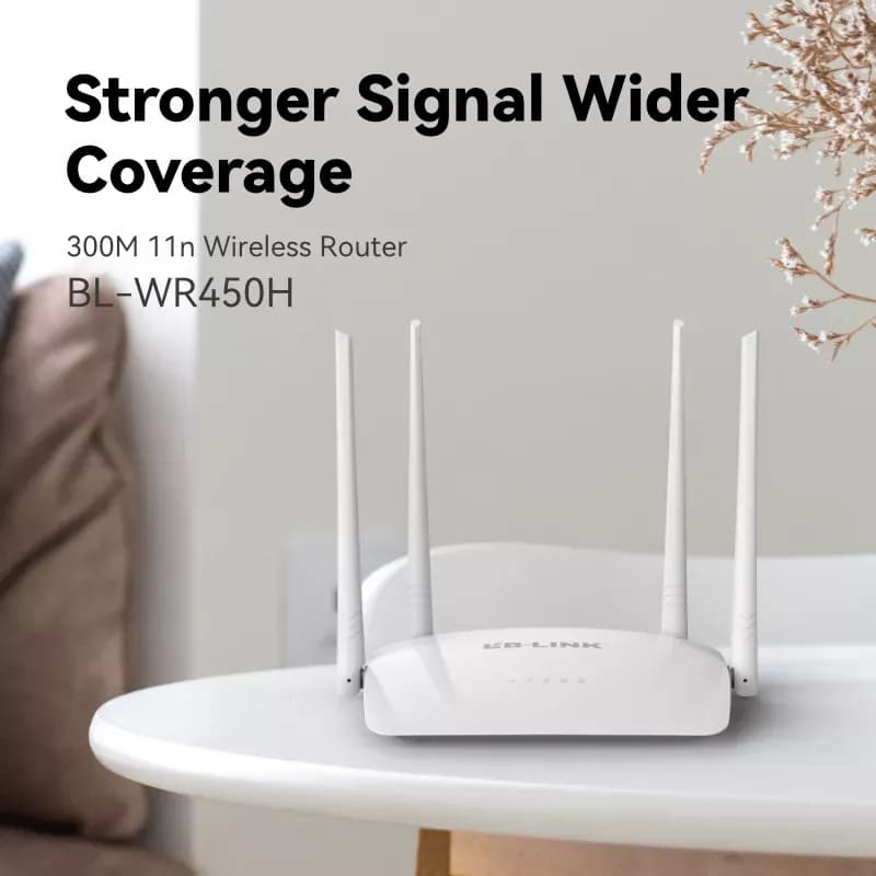 روتر تقویت کننده و توسعه دهنده وایرلس ال بی لینک مدل WR450H — تصویر ۱۱