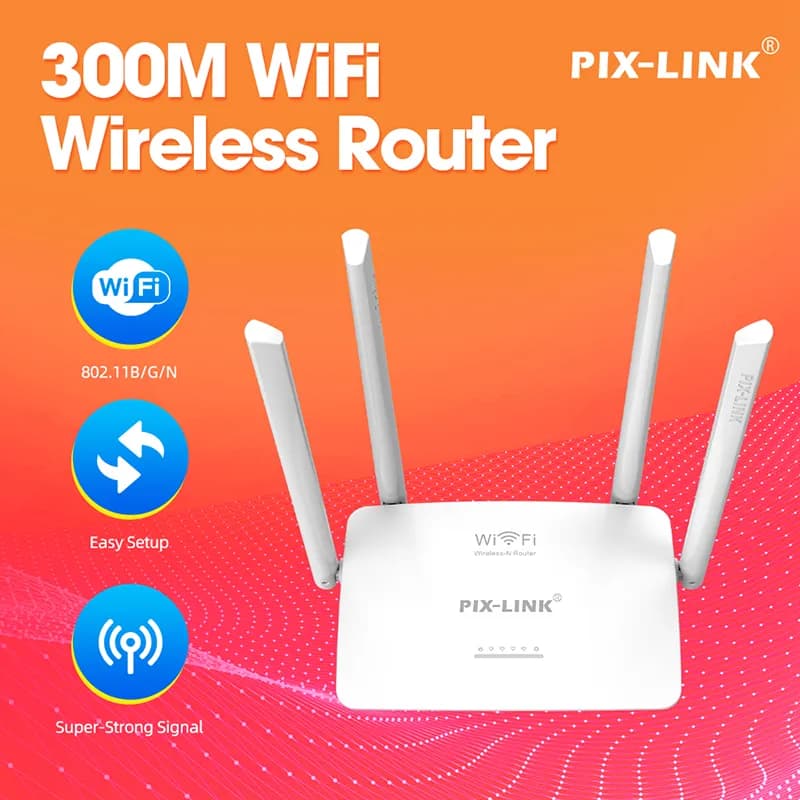 روتر تقویت کننده و توسعه دهنده وایرلس پیکس لینک مدل LV-WR08 — تصویر ۱۰