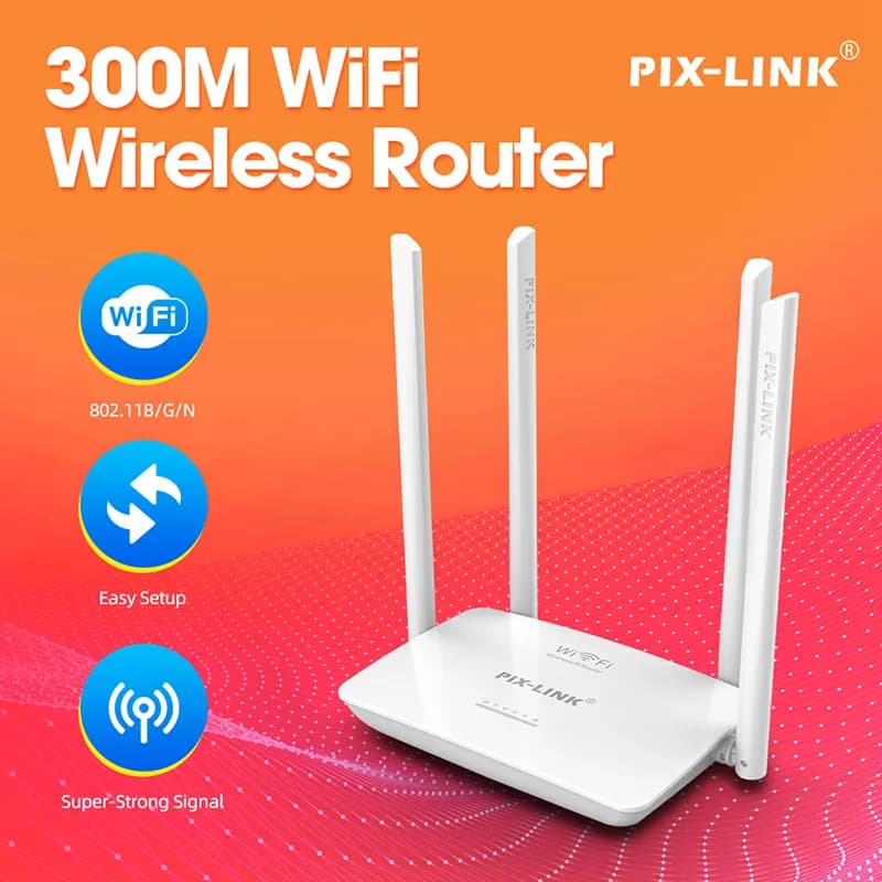 روتر تقویت کننده و توسعه دهنده وایرلس پیکس لینک مدل LV-WR08 — تصویر ۱۱