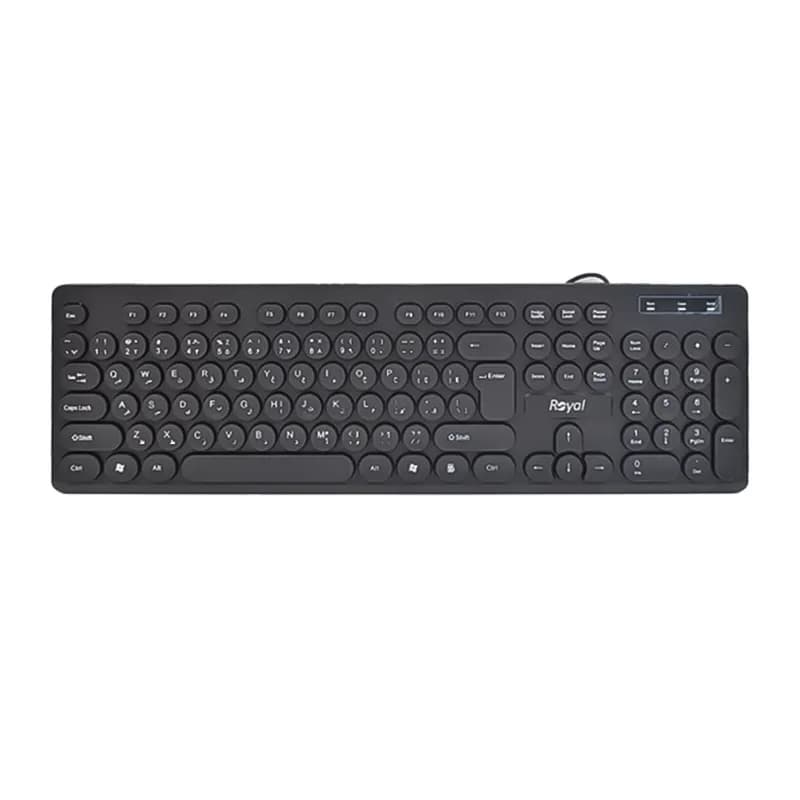 کیبورد سیم دار رویال مدل Royal R-K376