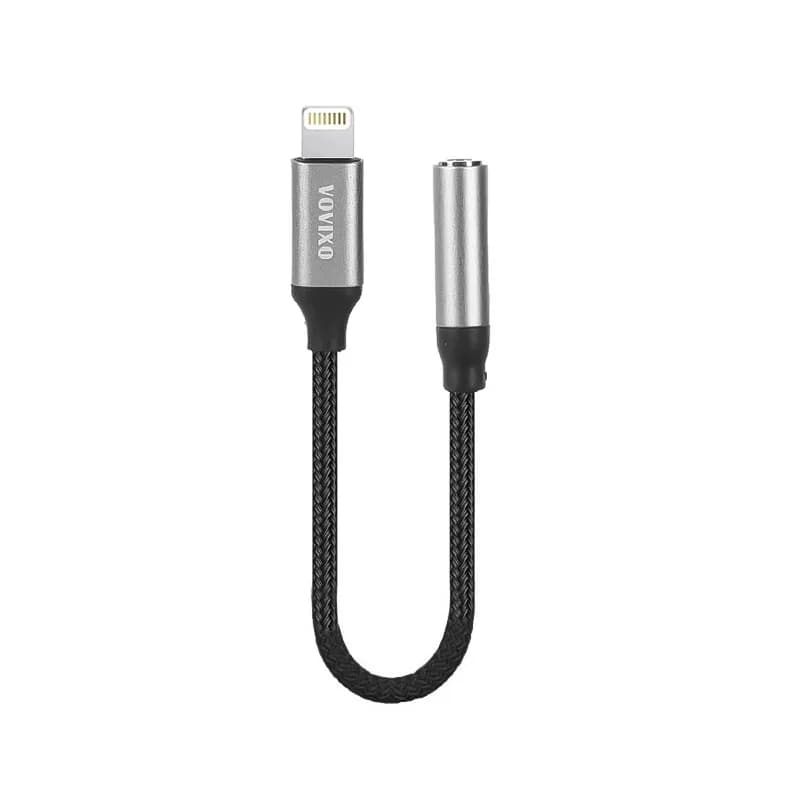 مبدل لایتنینگ آیفون به جک 3.5 میلی متری وویکسو مدل VN2 — تصویر ۶