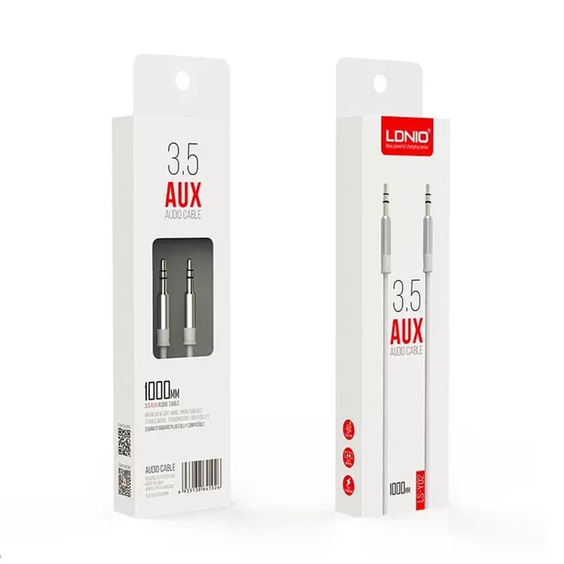 کابل صدا AUX الدینیو مدل LDNIO LS-Y02 طول 1 متر — تصویر ۷