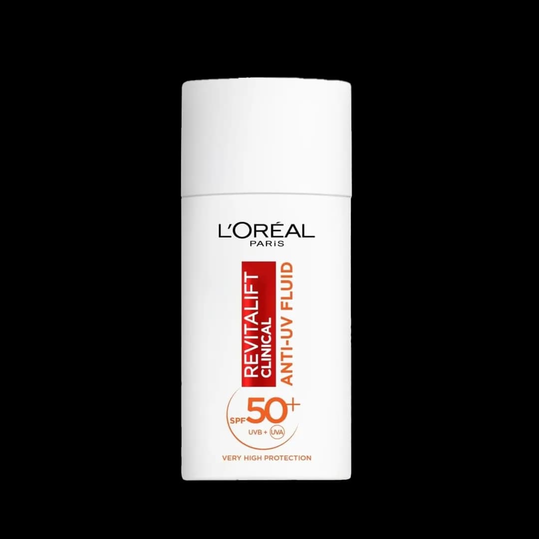 کرم ضد آفتاب فلوییدی حاوی ویتامین سی لورآل پاریس مدل رویتالیفت کلینیکال با SPF50+