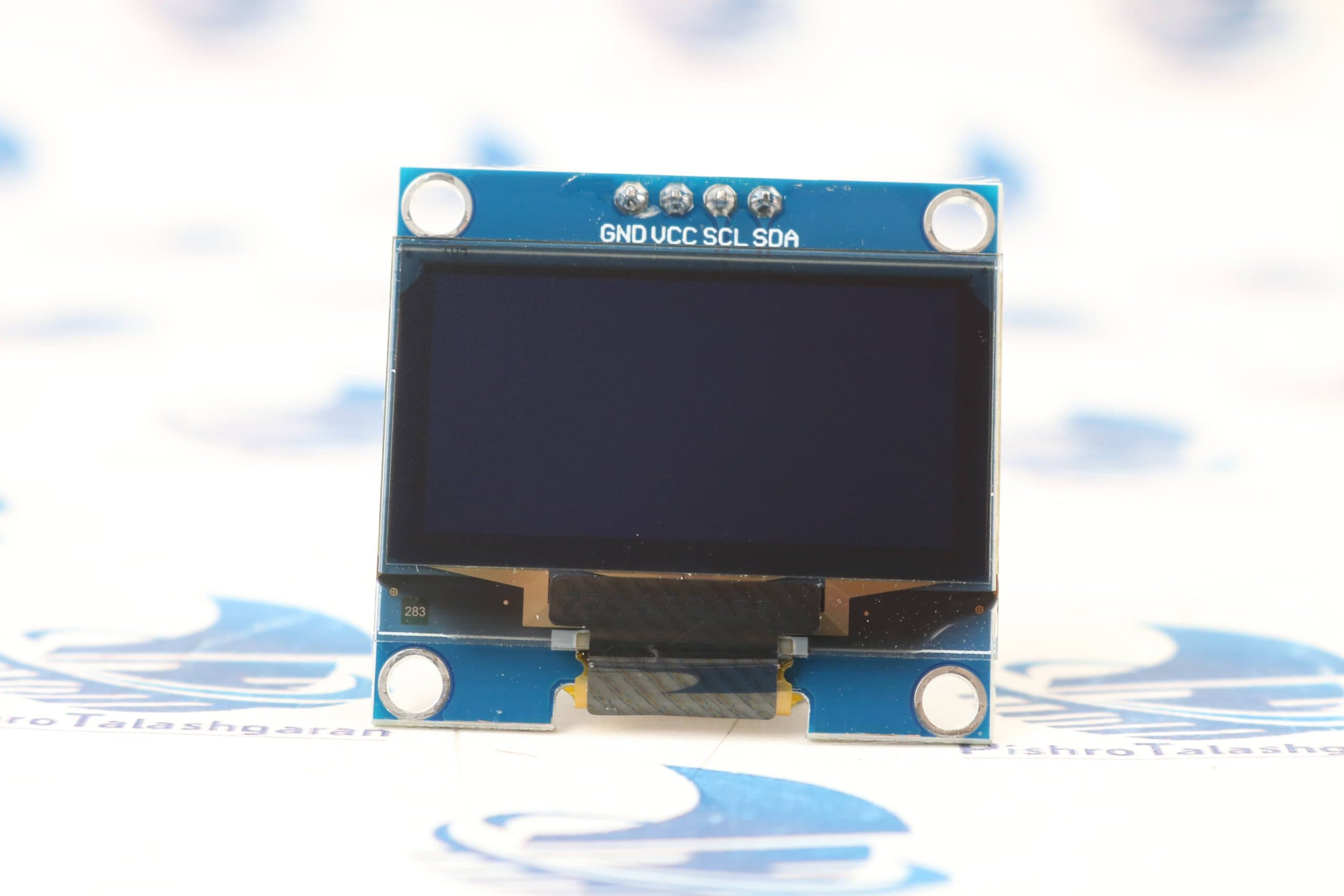 ماژول نمایشگر OLED تک رنگ آبی 1.3 اینچ دارای ارتباط I2C