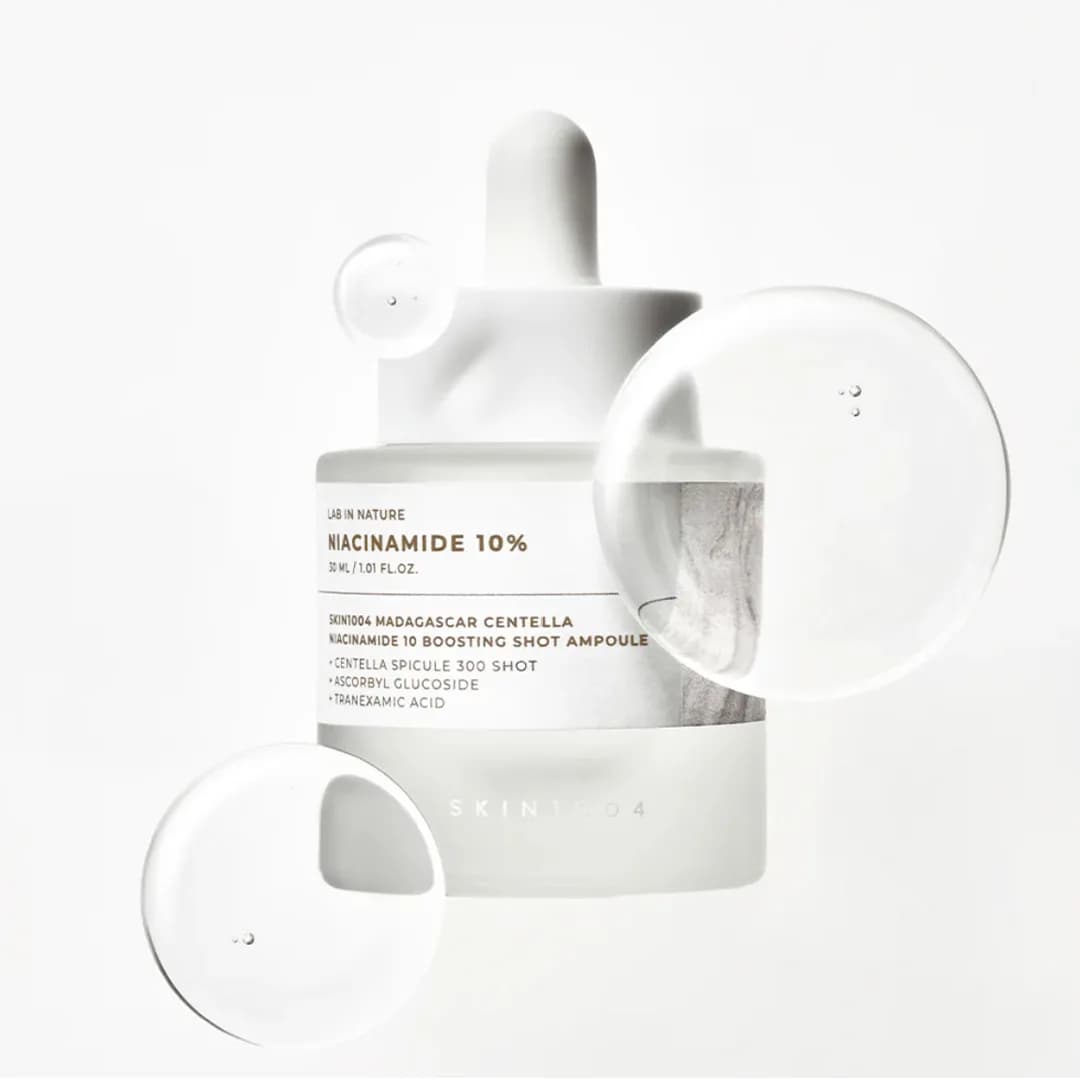 آمپول نیاسینامید %10 سنتلا اسکین Skin 1004 روشن کننده و کوچک کننده منافذ — تصویر ۴