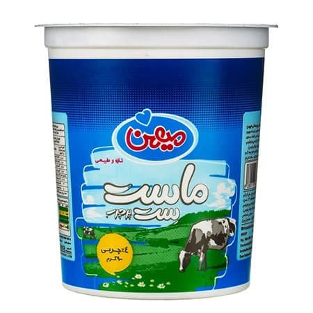 ماست ست پر چرب میهن مقدار 900 گرم — تصویر ۴