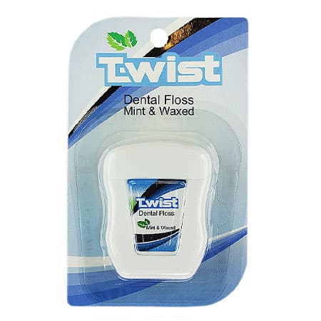 نخ دندان تویست مدل Mint And Waxed