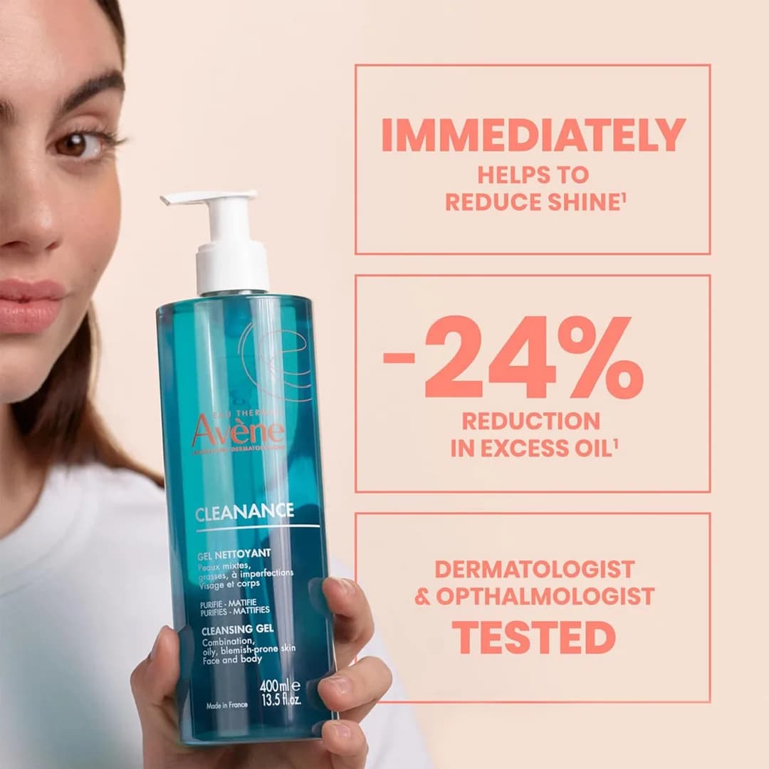 ژل شستشوی صورت و بدن Avene مدل Cleanance — تصویر ۷