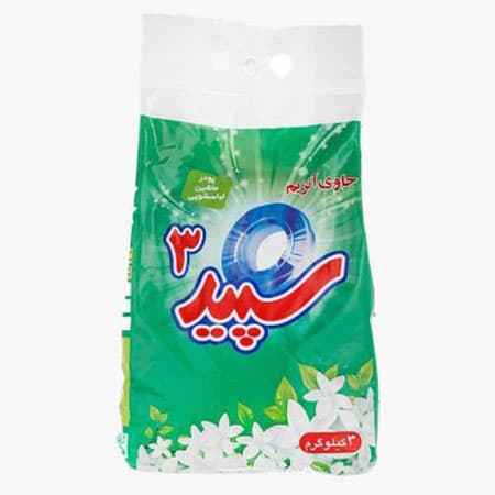 پودر ماشین لباسشویی سپید مدل 3Plus مقدار 3 کیلوگرم