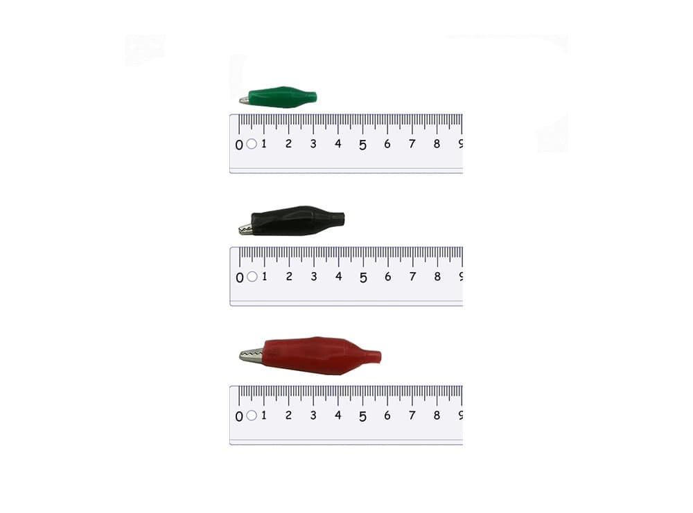 گیره سوسماری سیم دار متوسط پک 10 عددی — تصویر ۴