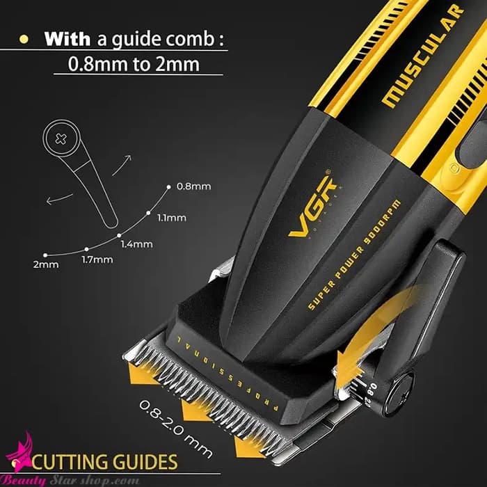 ماشین اصلاح کلیپر و حجم زن وی جی آر مدل V-285 — تصویر ۱۲