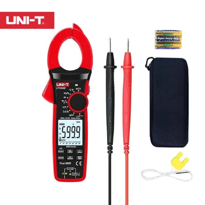 کلمپ آمپرمتر یونیتی UNI-T UT208B — تصویر ۶