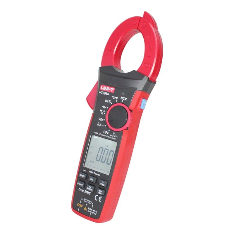 کلمپ آمپرمتر یونیتی UNI-T UT208B — تصویر ۱۱