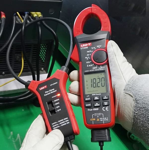 کلمپ آمپرمتر یونیتی UNI-T UT208B — تصویر ۹