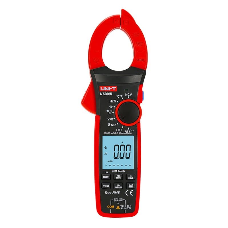 کلمپ آمپرمتر یونیتی UNI-T UT208B — تصویر ۱۰