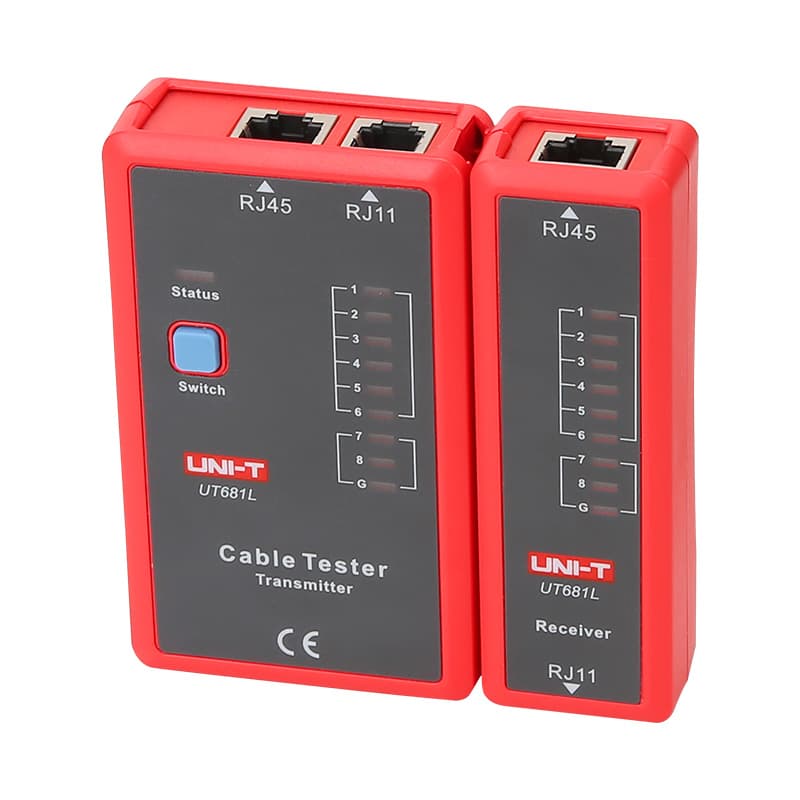 تستر کابل شبکه یونیتی مدل UT681L — تصویر ۶