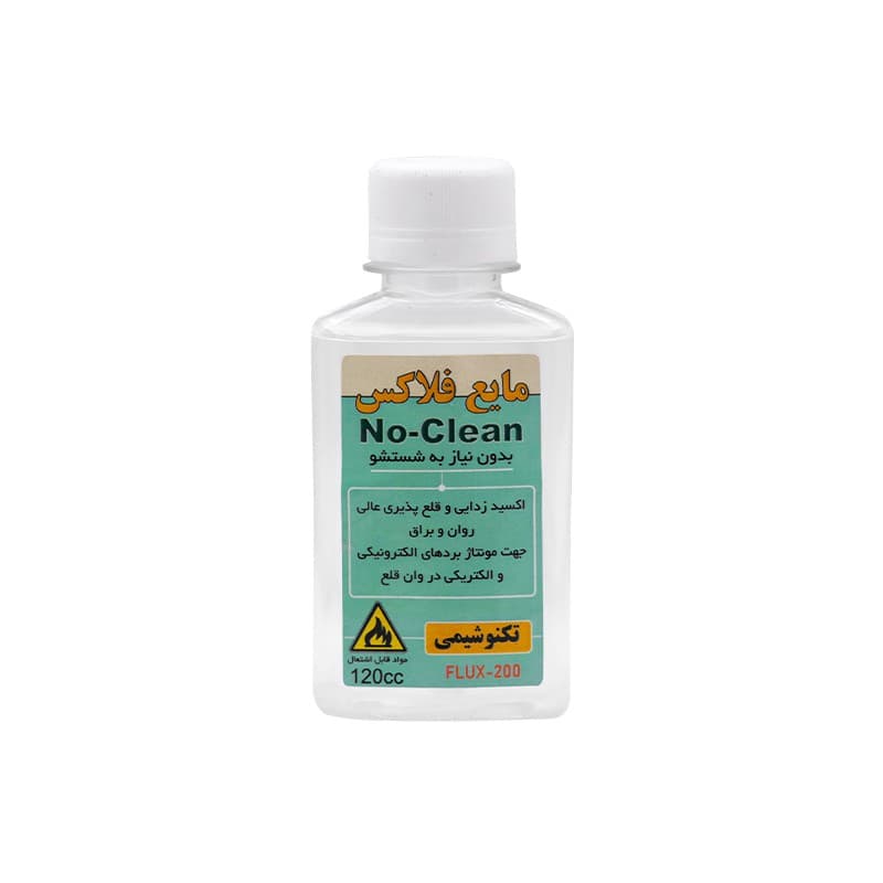 مایع فلاکس بدون نیاز به شستشو ( No-Clean ) تکنوشیمی — تصویر ۴