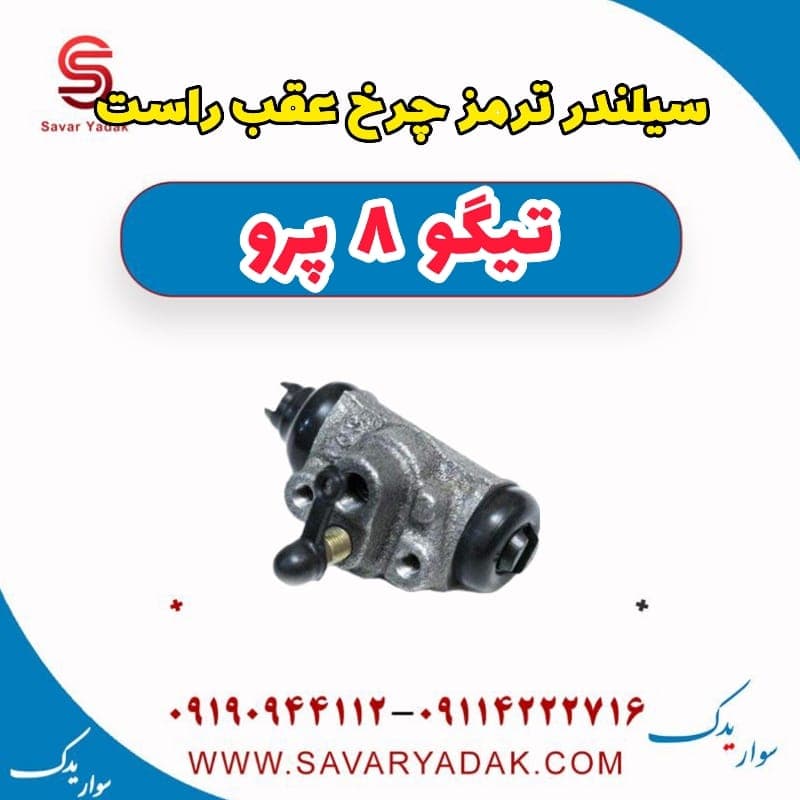 سیلندر ترمز چرخ عقب راست تیگو 8 پرو