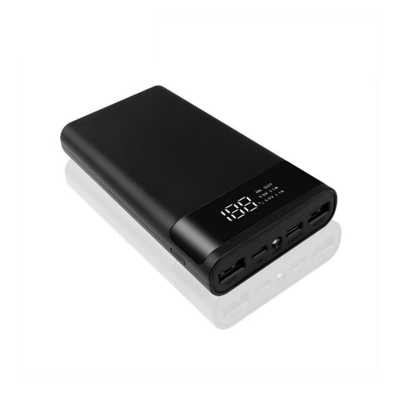 کیس پاوربانک S6 با دو ورودی Micro – Type-C و دو خروجی USB ظرفیت 20000mah