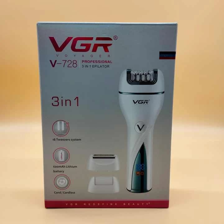 اپیلاتور 3 کاره وی جی آر V-728 — تصویر ۸