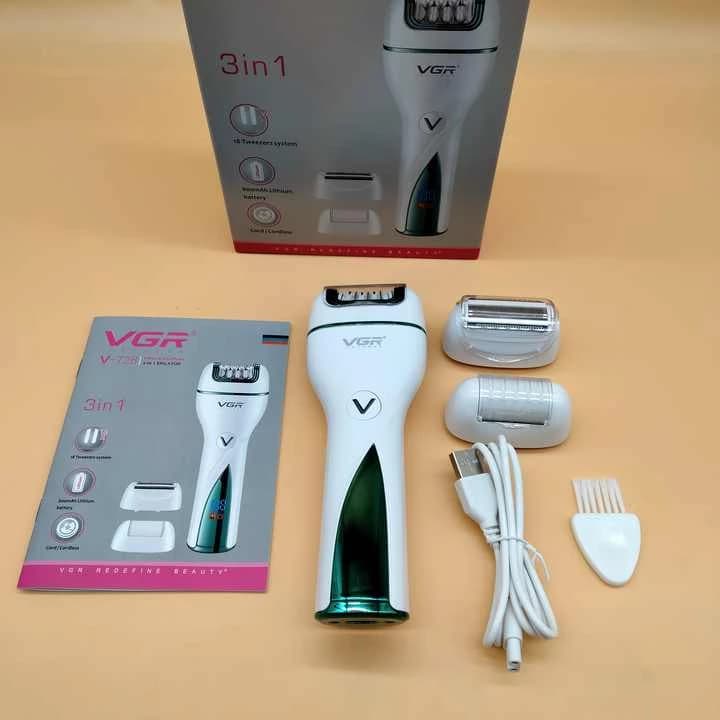 اپیلاتور 3 کاره وی جی آر V-728 — تصویر ۵