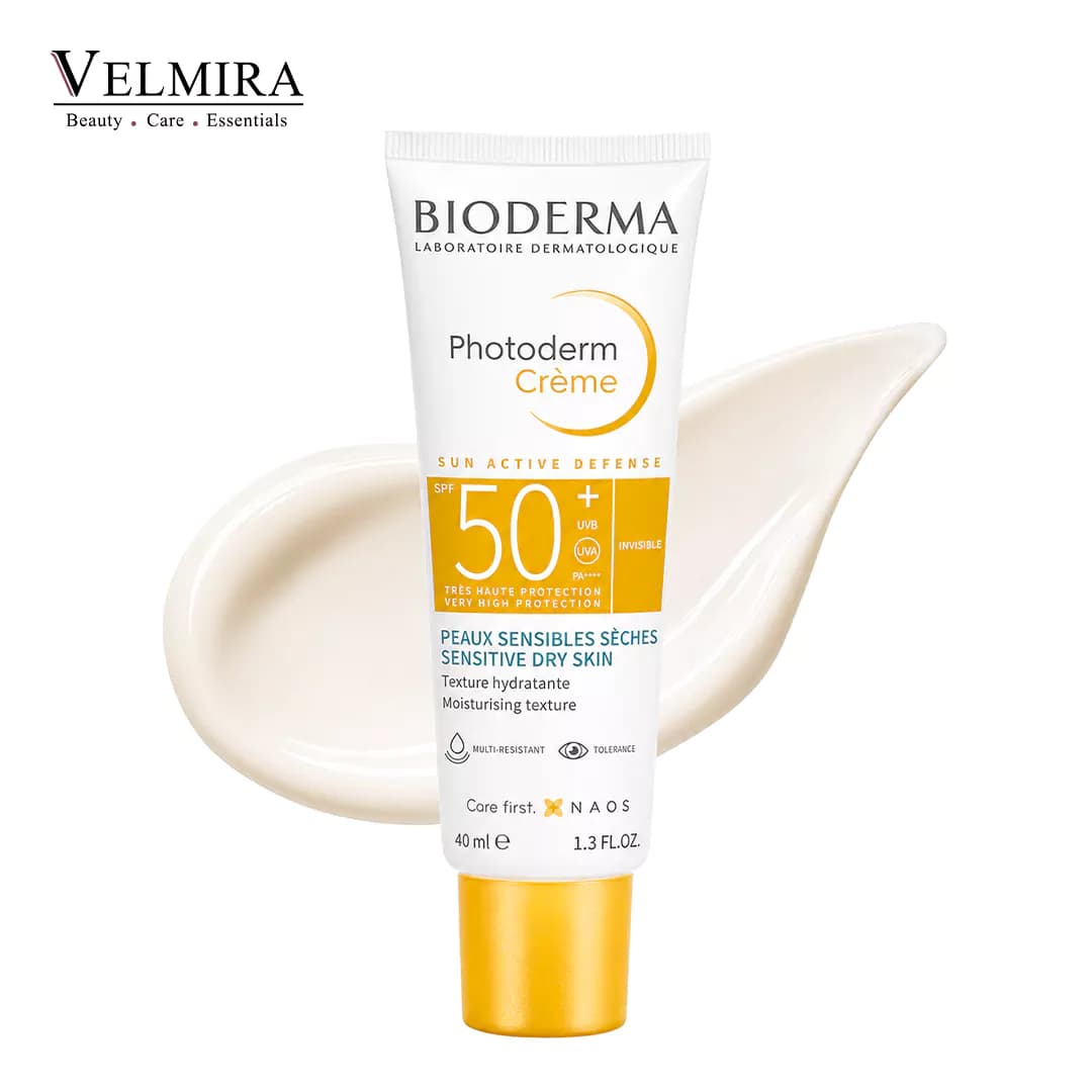 فلوئید ضد آفتاب بایودرما Bioderma مدل Photoderm بی‌رنگ SPF50 — تصویر ۵