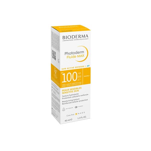 فلوئید ضد آفتاب رنگی پوست حساس بایودرما Bioderma مدل SPF100