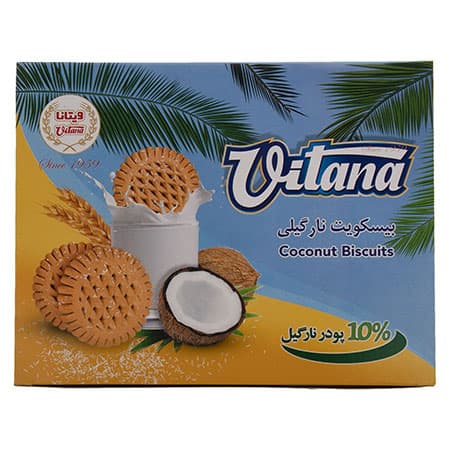 بیسکویت نارگیلی ویتانا – 590 گرم