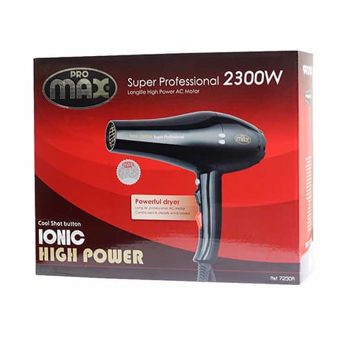 سشوار قدرتمند پرومکس Promax مدل 7230 با توان 2300 وات