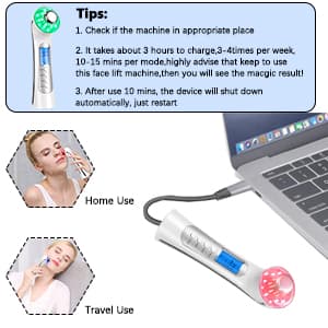 دستگاه کویتیشن لاغری و جوانسازی پنج کاره دیجیتالی advanced skincare technologies — تصویر ۶